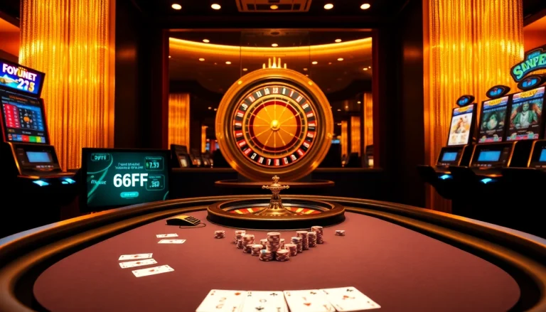 Experience the thrill of casino gaming at 6FF with dynamic tables and betting excitement.