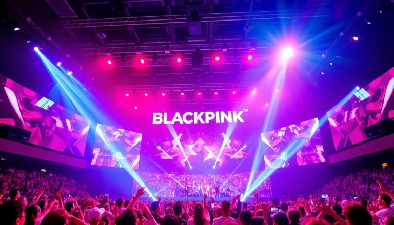 Catch the latest Blackpink news amidst an electrifying live performance environment.