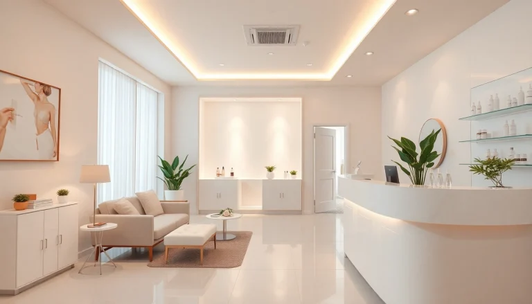 美容クリニックの魅力的な雰囲気を伝えつつ、美容整形クリニックおすすめ口コミ＆評判情報を強調する画像。