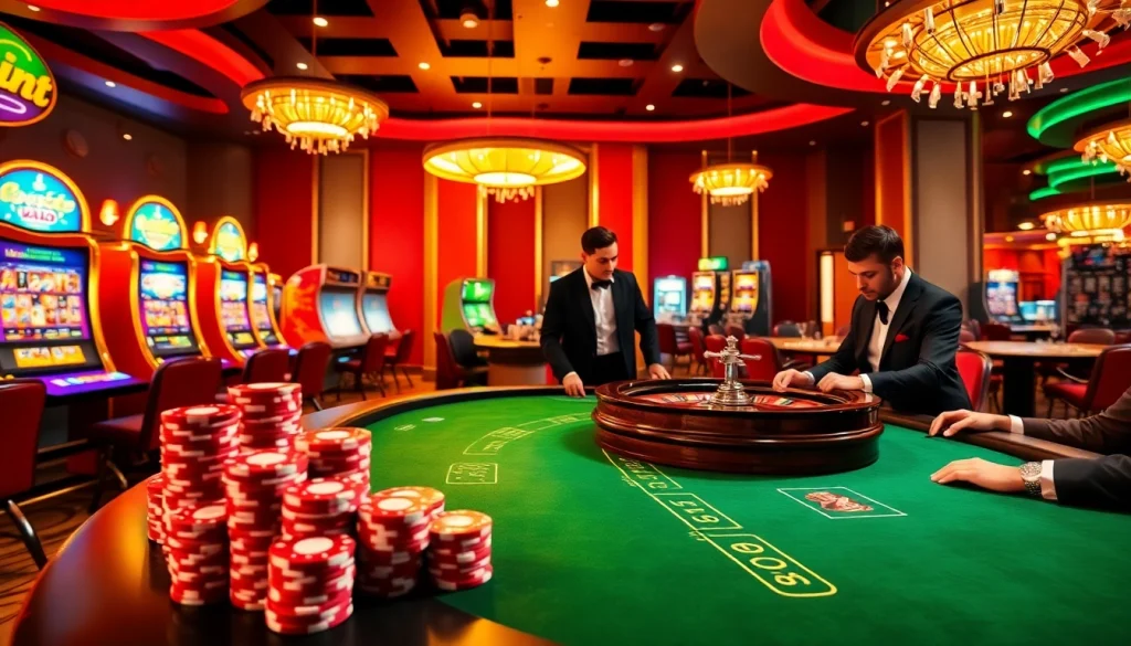 Experience the thrill of gaming with https://okfun.uk.net/ at a luxurious blackjack table.