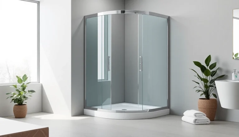 Entdecken Sie die elegante sonni Duschkabine 80x80 mit glasklarer Gestaltung und modernen Akzenten.