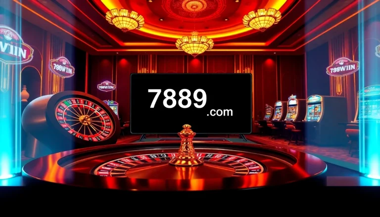 Experience the luxury of 789win com with dynamic casino visuals showcasing thrilling gaming action.