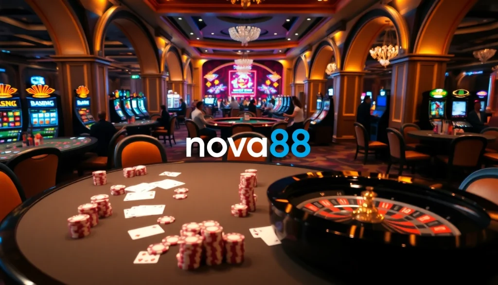 Experience the thrill of winning at nova88 with engaging casino games and vibrant atmosphere.
