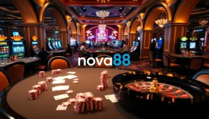Experience the thrill of winning at nova88 with engaging casino games and vibrant atmosphere.