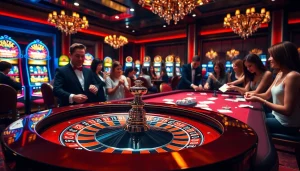 Experience the thrill of winning at https://xx88.black/ with an exciting roulette game in a luxurious casino setting.
