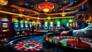 Experience the thrill of high-stakes gambling at https://789paka.com with vibrant casino visuals.