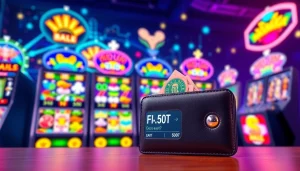 Permainan slot depo 1k dengan berbagai simbol berwarna dan transaksi cepat yang diutamakan.