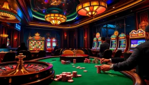 Experience the high stakes of gambling with the hidden wiki guiding your strategies at a luxurious casino.