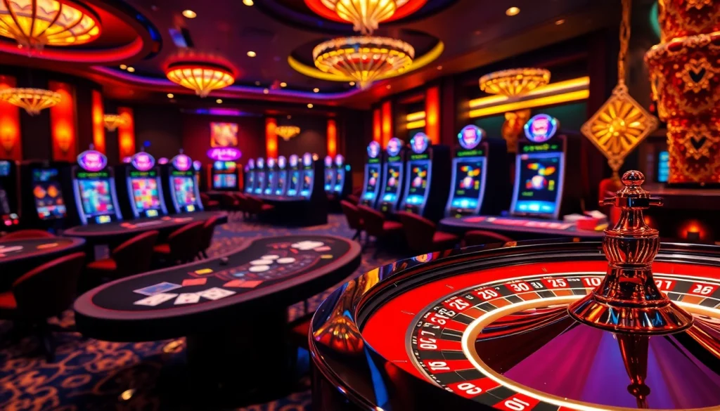 Experience the excitement of gaming at nhà cái PS99 with vibrant casino tables and thrilling action.