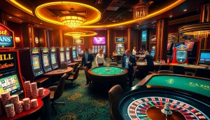 Experience thrilling gaming action with vibrant atmospheres at https://tt88.de.com's casino tables and slot machines.