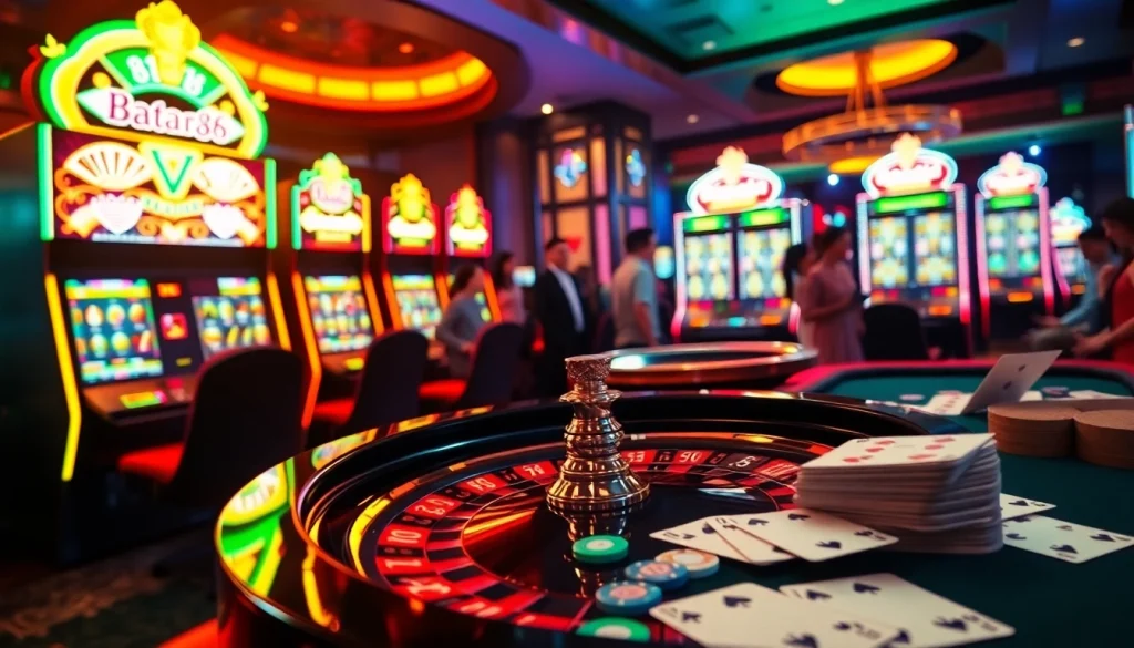 Experience the excitement of Batara88 with vibrant slot machines and thrilling casino action.