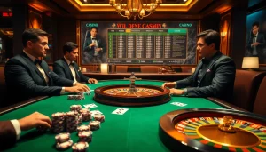 Gamble strategically at https://nohu90pa.com with an elegant poker scene showcasing luxury chips and cards.