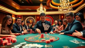 Engage in high-stakes action at the elegant casino featuring https:/sc88.bz/ and vibrant poker tables.