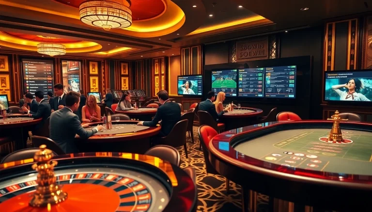 Experience thrilling gameplay at 58win with vibrant casino tables and exciting betting options.