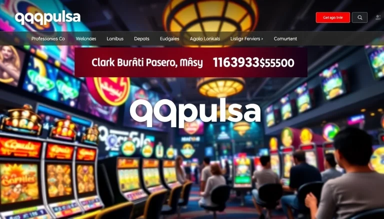Menampilkan antarmuka qqpulsa dengan berbagai permainan slot menarik dan navigasi yang ramah pengguna.