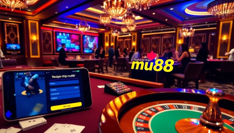 Experience the excitement of đăng nhập mu88 at our luxurious casino gaming tables.