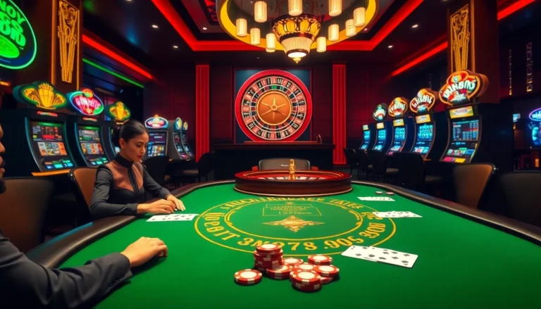Experience thrilling gameplay with u888 com, featuring vibrant poker tables and engaging slot machines.