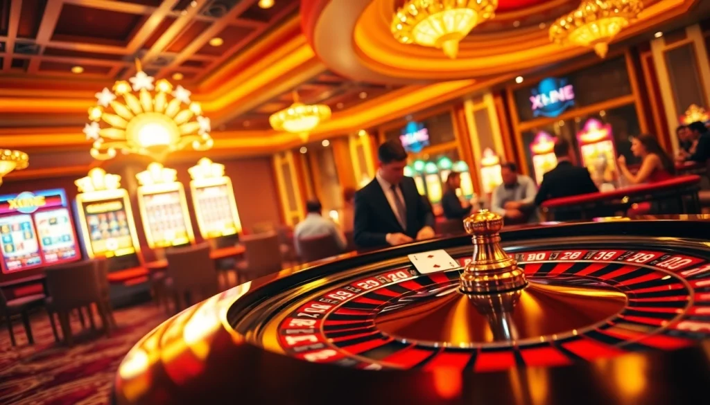 Engaged players at a roulette table, reflecting the excitement of gambling at x88ni.com.