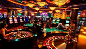 Experience thrilling gameplay at เว็บ soibet with vibrant casino excitement and luxury gaming features.