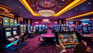 Experience the thrill of winning on Onicplay with immersive casino gaming elements.