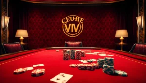 Experience exclusive VIP gambling benefits with Clube VIP HHBET at a luxury poker table.