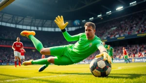 ดูผลบอลวันนี้ในขณะที่ผู้รักษาประตูทำผลงานที่น่าทึ่ง