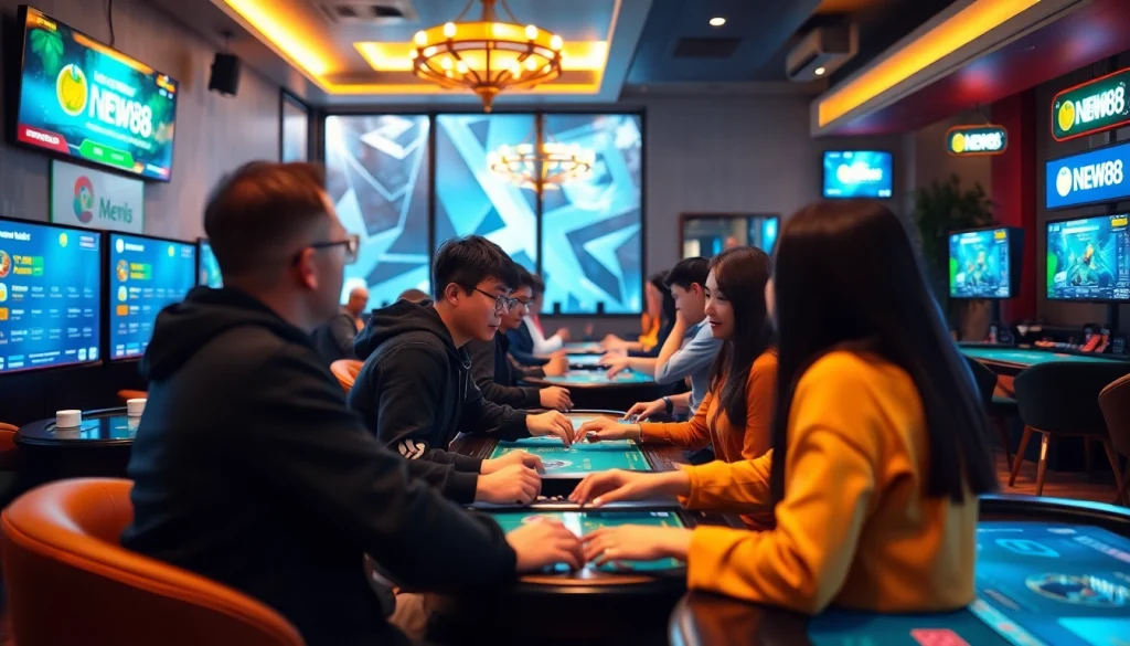 Experience interactive gaming excellence at https://onew88.com/ with engaging players and a vibrant interface.