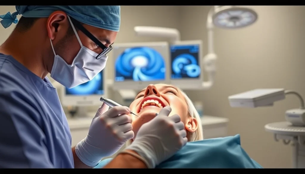 Orthognathic surgery Hawthorn in progress, featuring a skilled orthodontist and modern clinic settings.