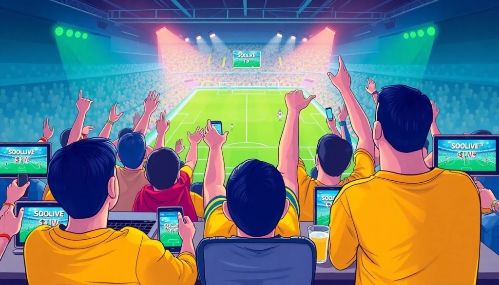 SOCOLIVE TV revolutionizes online football viewing, bringing fans together to enjoy live matches in vibrant community settings.