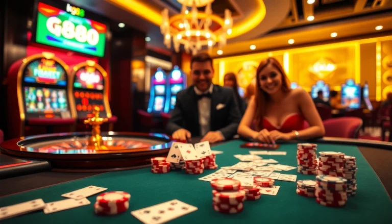 Experience excitement at kg88 with dynamic casino tables and engaging players.