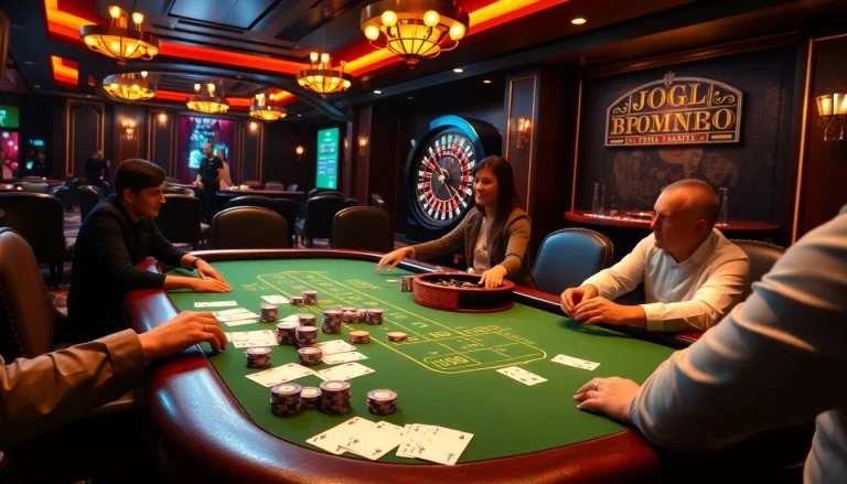 Experience the thrill of poker at https://ta88.help/ with high-stakes gaming and vibrant casino ambiance.