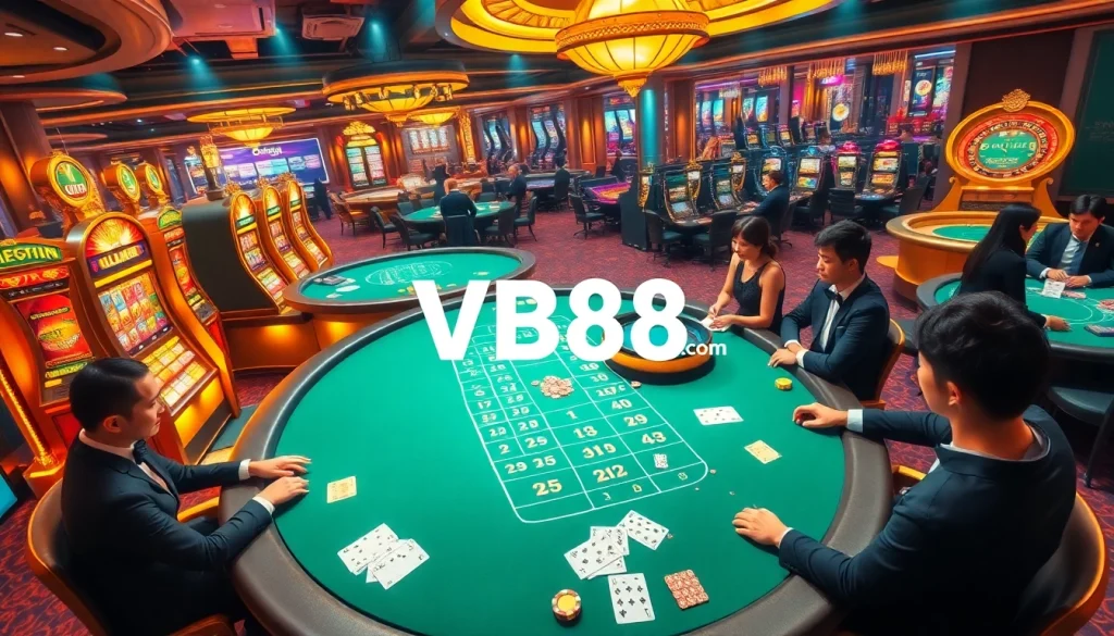 Experience the thrill of gambling at VB88 com with vibrant casino games and strategic gameplay.
