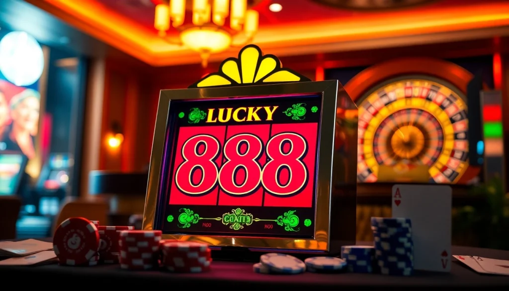 Join the excitement at lucky88.at with vibrant slot machines and thrilling casino gameplay.